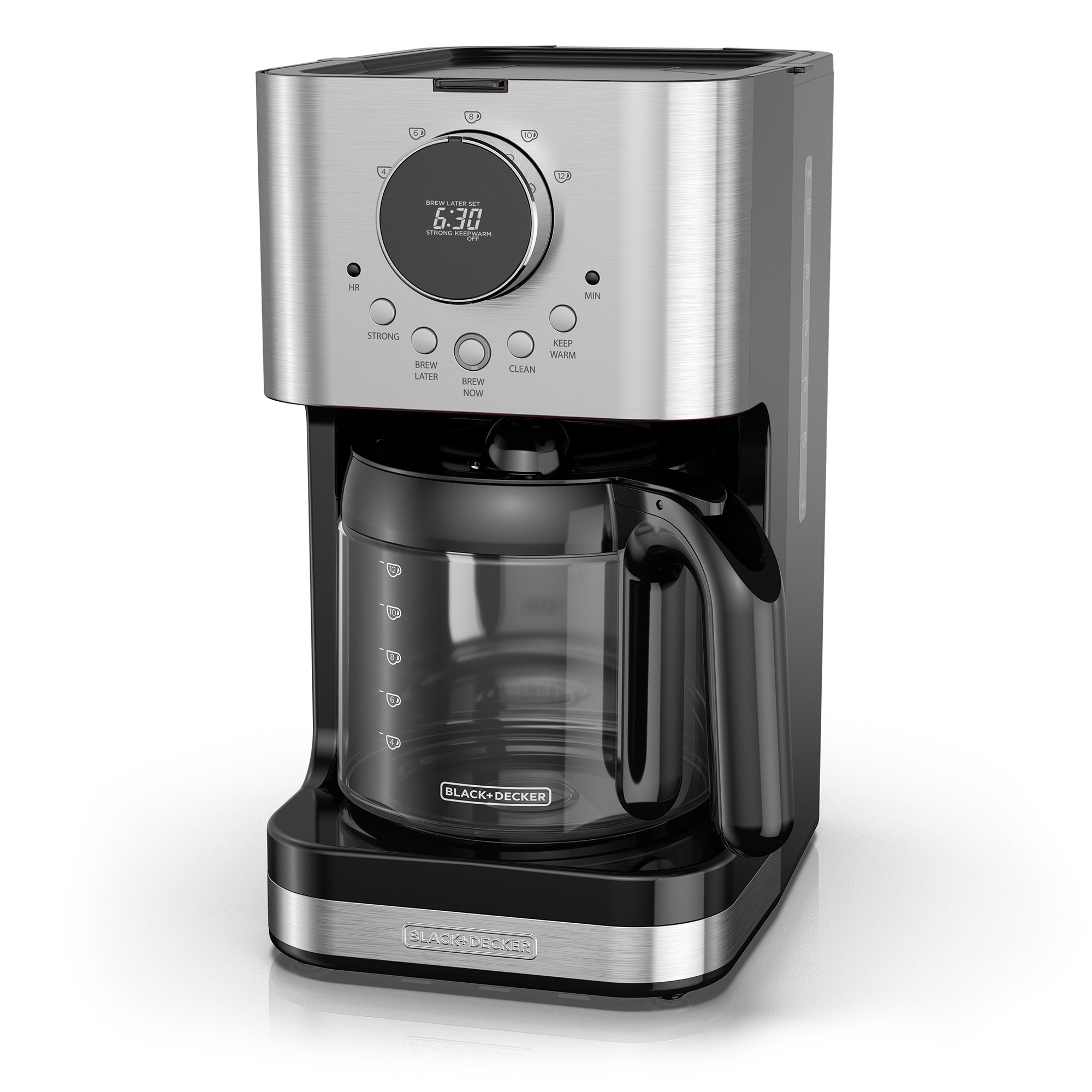 CM4202S Select A Size Easy Dial Programmable Coffeemaker BLACK